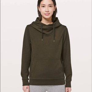 lululemon City Sleek Hoodie Women’s Dark Olive 4